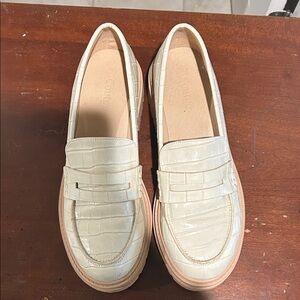 Chunky Cream Loafers